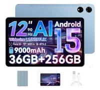 Blackview Tablette MEGA3 12,1"" 2,5K 90Hz Top 3 IA Modèles Android 15 RAM 36 Go ROM 256 Go/SD 2 To, 8800mAh(33W) Dual Sim - Bleu