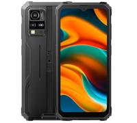 Blackview Téléphone Portable Incassable BV4800, 6GB+64GB(Extension 1TB), 6.56'' HD+ 120Hz, 13MP+5MP, Android 13 Smartphone Dual SIM IP68 IP69K Étanche Déverrouillé, Empreinte Digitale,GPS NFC Noir