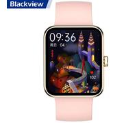 Blackview W10E Montre Connectée Bluetooth Homme Femme,10m étanche,Surveillance du sommeil Montre Fitness pour Android iOS - Rose