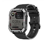 Blackview W60 Montre intelligente pour homme de remise en forme avec appels Bluetooth, 2.01" Smart Watch étanche 112+ modes sportifs pour moniteur de fréquence cardiaque, lampe de poche, boussole pour