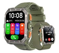 Blackview W80 Pro - Montre connectée 1 91'' GPS Bluetooth 5.3 100 modes LED 900mAh Étanche 10m Vert
