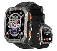 Blackview W80 Pro Montre Connectée Sport Homme Femme 1.91"" Montre Intelligente 900mAh avec LED Lamp,GPS - Noir