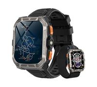 Blackview W80 Pro smartwatch, montre de sport militaire extérieure avec fonction téléphone et réception de SMS., IP68 tracker fitness étanche, GPS