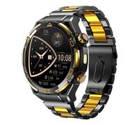 Blackview W90 Pro 3,63 cm (1.43 ) AMOLED 48.6 mm Numérique 466 x 466 pixels Écran tactile Noir, Or GPS (satellite)