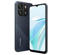 Blackview Wave 6C 4G Smartphone Débloqué, 6,5’’ HD+, Octa-Core 4GB+32GB(1TB SD Externe), 5MP+8MP, Batterie 5100mAh, Android 13 Téléphone Portable Dual SIM, Haut-Parleur Smart-K Box, GPS Noir