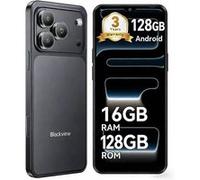 Blackview WAVE 7C Téléphone Portable 6.56" 12Go+128Go/2 To 32MP+13MP 5000mAh Smartphone 4G Android 16 Dual SIM - Noir Noir Fantôme