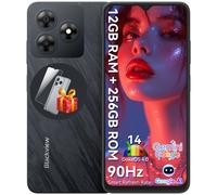 Blackview Wave 8 AI Handy Ohne Vertrag, 6,56" 90Hz Display, 256GB, Octa-Core-Prozessor, 5000mAh, 13MP+8MP, Android 14, Dual SIM, Face ID