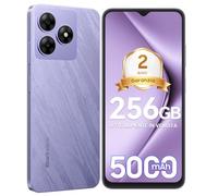 Blackview Wave 8 Android 14 Téléphones Portables Débloqués, Écran 6.56" Smartphones Pas Cher 4G, 256Go+12Go/TF-2To, Batterie 5000mAh, Octa Core, 13MP+8MP/Double SIM/Fingerprint/GPS/2Ans de Garantie