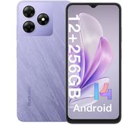 Blackview WAVE 8 Smartphone 6.56"" 12Go RAM + 256Go ROM 5000mAh 13MP Caméra Téléphone portable 4G Double SIM Android 14 GPS - Violet