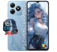 Shark 8 Smartphone Débloqué 6.78 2.4K 16Go+128Go 64MP 5000mAh NFC Android 13 Bleu avec Montre Connectée R30