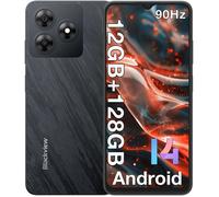 Blackview WAVE 8 Téléphone Portable 6.56"" 12Go(4+8)+128Go/2 To 13MP+8MP 5000mAh Smartphone 4G Double SIM GPS (Cadeaux Noël) - Noir