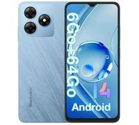 BLACKVIEW WAVE 8C Smartphone 6.56"" 6Go + 64 Go/jusqu'à 1To 4700mAh 13MP Téléphone portable 4G Double Sim GPS (Cadeaux Noël) - Bleu