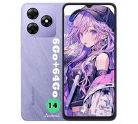 Blackview WAVE 8C Téléphone Portable 6.56"" (2+4)Go+64Go/2 To 13MP+8MP 4700mAh Smartphone 4G Dual SIM Android 14,Face ID - Violet
