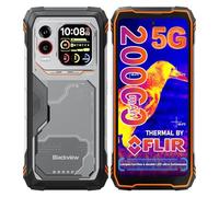Blackview Xplore 1 Pro 5G Imagerie Thermique Téléphone Portable Incassable, 20000mAh 36Go+256Go/2To TF Dimensity 7050, 6,78" 2,4K 120Hz Smartphone Incassable Android 15, 64MP+50MP, IP69K/OTG/NFC/GPS