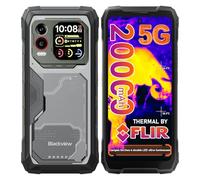 Blackview Xplore 1 Pro 5G Imagerie Thermique Téléphone Portable Incassable, 20000mAh 48Go+512Go/2To TF Dimensity 7050, 6,78" 2,4K 120Hz Android 15 Smartphone Incassable, 64MP+50MP, IP69K/OTG/NFC/GPS