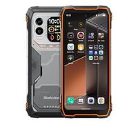 Blackview Xplore 1 Pro Téléphone Portable Incassable Android 15, 36Go+256Go/2To Gemini AI Telephone Débloqué 5G, Caméra Thermique+64MP, 6.78" FHD+ Téléphone Chantier, 20000mAh Batterie,NFC/OTG,Orange