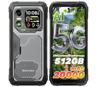 Blackview Xplore 1 Smartphone Incassable(20000mAh 55W),Android 15 48GO+512GO/2TO Telephone Portable Incassable,5G 6.78" FHD 120Hz téléphone incassable,64MP+50MP,Dual SIM/Fingerprint/NFC/GPS/FaceID