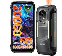 Blackview XPLORE 2 Projector 5G Téléphone Portable Incassable 20000mAh 36Go+256Go/2To Android 15 6.73"" NFC/AI/Dual SIM - Noir