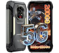 Blackview Xplore 2 Satellite 5G Téléphone Portable Incassable, 20000mAh Téléphone Incassable 36GB+256GB, 6.73" 3.2K AMOLED, 50MP+50MP+20MP Caméra, MTK 8300 Téléphone Robuste IP69K/NFC/GPS/Lampe Torche