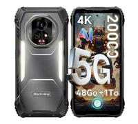 Blackview Xplore 2 Smartphone Incassable, 20000mAh-Android 15 Téléphone Portable Incassable, 48Go+1To Téléphone Incassable, 6.73" FHD, 120Hz, 3.2K AMOLED, 50+20MP, IP69K/Dual 5G SIM/WiFi 6E/MTK 8300