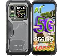 Blackview XPLORE X1 5G Smartphone Robuste 36Go + 256Go 10000mAh/55W 108MP AI Caméra 6,78'' 120Hz Écran IP68 Téléphone NFC GPS Noir
