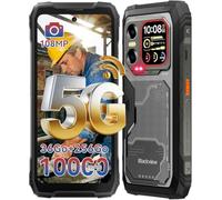 Blackview XPLORE X1 5G Téléphone Portable Incassable | 108MP+50MP+20MP Vision Nocturne,6.78" 120Hz+2" Écran Secondaire, 36Go+256Go/2To, 10000mAh, Mode Gants/IP69K/NFC/WiFi 6