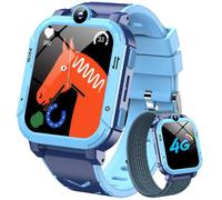 Blackview Montre intelligente Z20 pour enfants Sport 1.83" 800mAh 4G GPS Wifi SOS Bleu