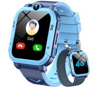 Blackview Z20 Montre Connectée Enfants 1,83"" Écran, ROM 8 Go,800mAh,Appels vidéo 4G,IP67,GPS,Bouton d’ appel SOS-Blue