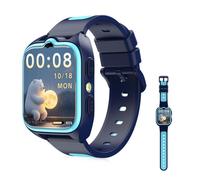 Blackview Z30 Montre Connectée Enfants 1,75"" Écran, 800 mAh, 4G Appels vidéo, Lampe torche LED, GPS, Bouton d’ appel SOS, Bleu