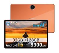 Blackview ZENO 5 11 Pouces Tablette avec Clavier+Souris, 32Go+128Go Android 16 Gaming Tablette Tactile, 2.4K FHD+, Widevine L1, 8300mAh, 4G LTE Tablet PC Mode,WiFi,OTG,Étui,Stylet Intelligent, Orange