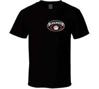 Blackwater Standard T-Shirt Graphic Tee Printed for Mens Black L Black 3XL