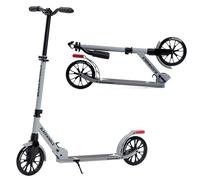 BLACKWHEELS Zoom Trottinette Urbaine - Grandes Roues 200mm, Pliable, Amortie, Guidon Réglable en Hauteur, Cadre Léger en Aluminium, Conduite Confortable sur Toutes Les Surfaces