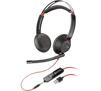 Blackwire 5220 Casque Stéréo,Filaire,Usb-A,Microphone Avec Réduction Du Bruit (Plantronics) - Confort Tout Au Long De La Journée - Usb-A: Pc/Mac Ou Téléphone Mobile Par Connexion 3,5 Mm