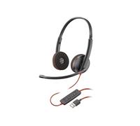 Poly Casque filaire Blackwire 3220 Arceau USB-A Appels/Musique Noir