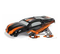 BLACKZON Carrosserie Peinte Slyder St (Noir/Orange) - 540193