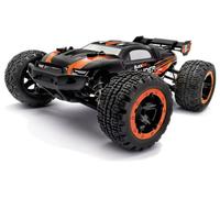 Blackzon noir/orange brushed 1:16 Auto RC électrique Monstertruck 4 roues motrices (4WD) 2,4 GHz