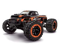 Blackzon orange brushless 1:16 Auto RC électrique Monstertruck 4 roues motrices (4WD) 2,4 GHz avec accu et chargeur, avec effet lumineux