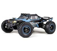 Blackzon vert brushed 1:12 Auto RC électrique Monstertruck 4 roues motrices (4WD) 2,4 GHz avec accu et chargeur, avec effet