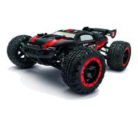 Blackzon vert brushless 1:16 Auto RC électrique Monstertruck 4 roues motrices (4WD) 2,4 GHz avec accu et chargeur, avec effet