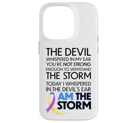 Bladder Cancer Warriors I Am The Storm, I Will Survive Coque pour iPhone 14 Pro