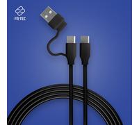 Câble USB-C Play & Charge 3 m pour PS5 et PS5 Slim Noir