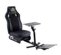 FR-TEC Cockpit Simracing, Simulation de conduite, Esports Racing, Playseat avec structure en acier et assise en cuir synthétique avec tissu respirant