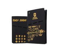 BLADE - Housse en Silicone pour Console PS5 Slim, Édition Disque, Design Kings League, Anti-Poussière et Anti-Rayures, Double Couverture Silicone PS5 Slim, Trous de Ventilation, Installation Facile