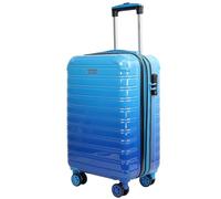 Blade Lot de 3 valises Extensibles - Valise à Coque Rigide - Valise légère à roulettes - Bagage à Main en ABS + PC avec Serrure TSA - Valise à 4 Roues Spinner - Lot de 3 valises de Voyage, Bleu, M
