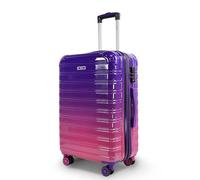 Blade Lot de 3 valises Extensibles - Valise à Coque Rigide - Valise légère à roulettes - Bagage à Main en ABS + PC avec Serrure TSA - Valise à 4 Roues Spinner - Lot de 3 valises de Voyage, Lilas, L,