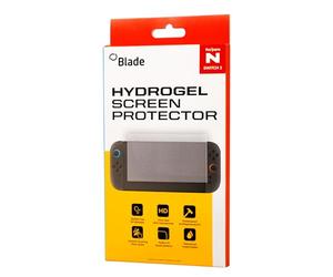 Blade Protecteur d'écran Switch 2, hydrogel, surface hydrogel ultra résistante, installation facile, anti-fragmentation, ajustement parfait et sans bulles