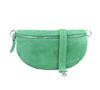 Blade Sac banane en daim fait à la main, sac à bandoulière, sac banane en cuir véritable avec sangles à motifs, 3 tailles, sac à bandoulière élégant fabriqué en Italie, cadeau pour elle, en cuir,