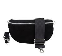 Blade Sac banane en daim fait à la main, sac à bandoulière, sac banane en cuir véritable avec sangles à motifs, 3 tailles, sac à bandoulière élégant fabriqué en Italie, cadeau pour elle, en cuir,