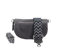 Blade Sac Banane pour Femme, en Daim Fait à la Main, Sac à bandoulière, Sac Banane en Cuir véritable avec Sangles à Motifs, 3 Tailles, Sac à bandoulière élégant fabriqué en Italie, Cadeau pour Elle,