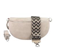 Blade Sac Banane pour Femme, en Daim Fait à la Main, Sac à bandoulière, Sac Banane en Cuir véritable avec Sangles à Motifs, 3 Tailles, Sac à bandoulière élégant fabriqué en Italie, Cadeau pour Elle,